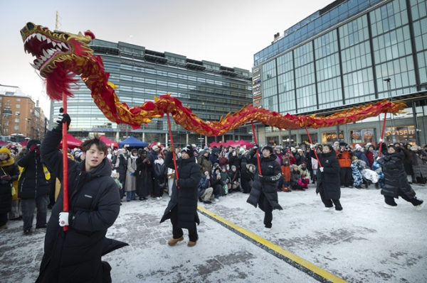 Chinese New Year Festival warms frozen Helsinki Chinese New Year Festival warms frozen Helsinki