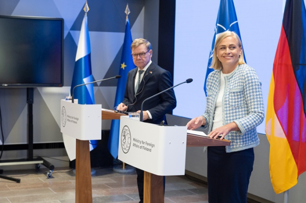 German FM hails Finland as model for defence against Russia German FM hails Finland as model for defence against Russia